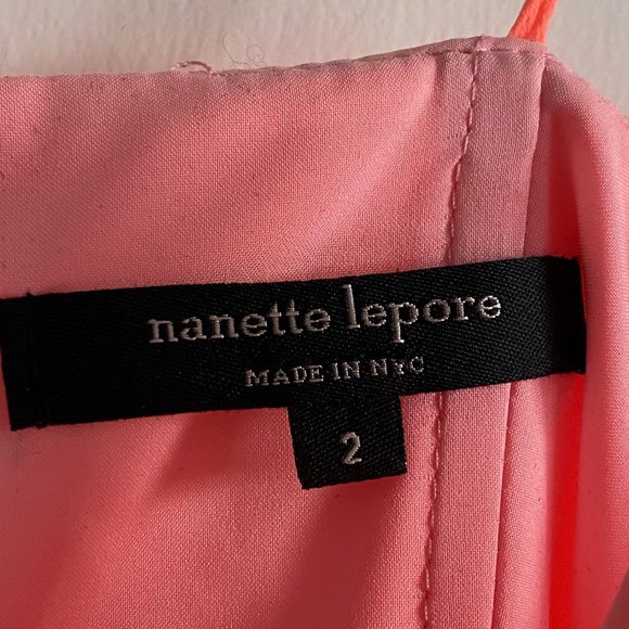 NANETTE LEPORE Coral Dress - Picture 2 of 3